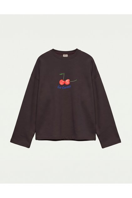 Oversize 100% Cotton 3 Thread Sweatshirt - Les Corises