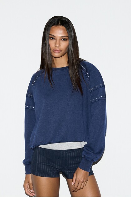 KADIN Zımbalı sweatshirt