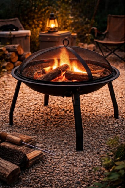 Foldable Iron Brazier