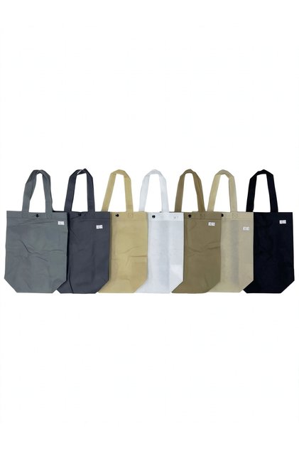 12Pcs Mini Non-Woven Fabric Bags - Small Size 23X30Cm, Base 10cm - Snap Closure - 7 Classy Colors - for Giveaways and Small Gifts