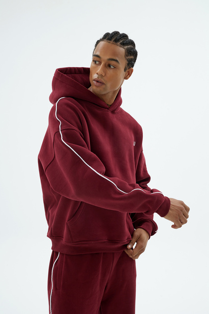 Rise Collection Erkek Line Hoodie