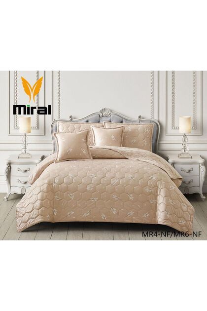 مفرش سرير شتوي (مضغوط ) نفر 4 قطع فرو صناعي مودرن قياس 210×160