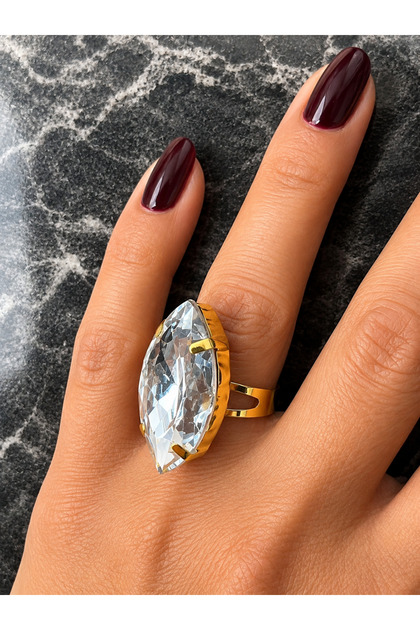 Crystal Stone Ring