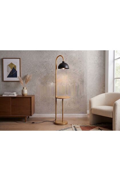 ORİON SEHPALI LAMBADER, GOLD BLACK