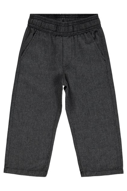 Lace-Up Pants for 2-5 Years Old - Black