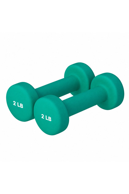 Gantere de gimnastică din neopren, rotunde, 2 - 10 lb - US EDITION 2X2 lb