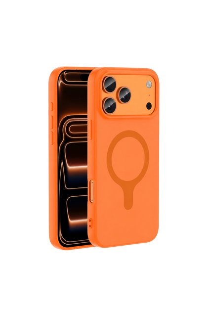 Joko Apple iPhone 18 Pro Max/17 Pro Max Z Silicone Magsafe Cover - Orange