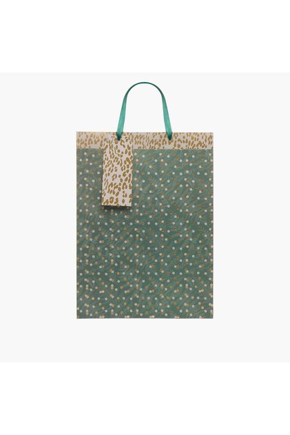 Dot Print Paper Gift Bag - Extra Large