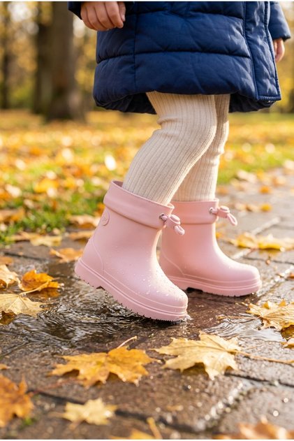 Orthopedic Waterproof Drawstring Children's Boots with Fur Inside