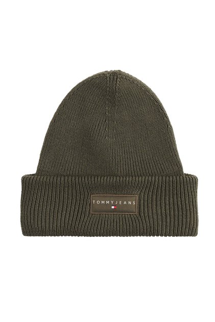 Tommy Jeans Σκούφος Βαμβακερός με Ριγέ Ύφανση Ενιαίο Μέγεθος