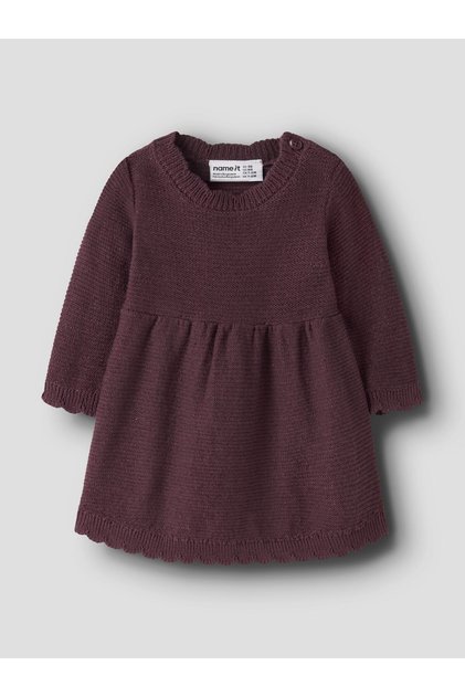 Rochie tricotată cu sclipici