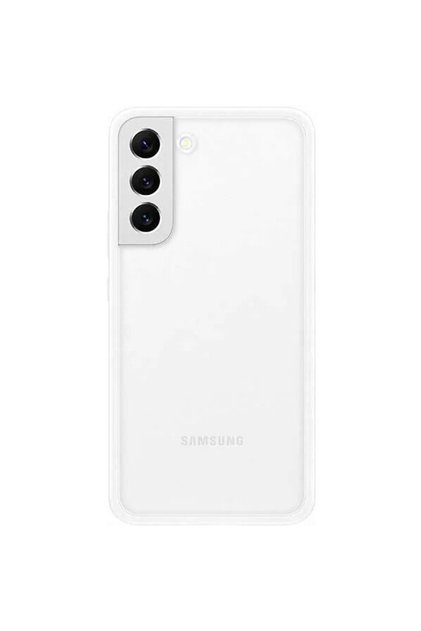 Carcasa Frame Cover pentru Galaxy S22 Plus, EF-MS906CWEGWW, Alb
