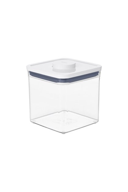 Square food container, plastic, 16 x 16 x 16 cm, 2.6 L -