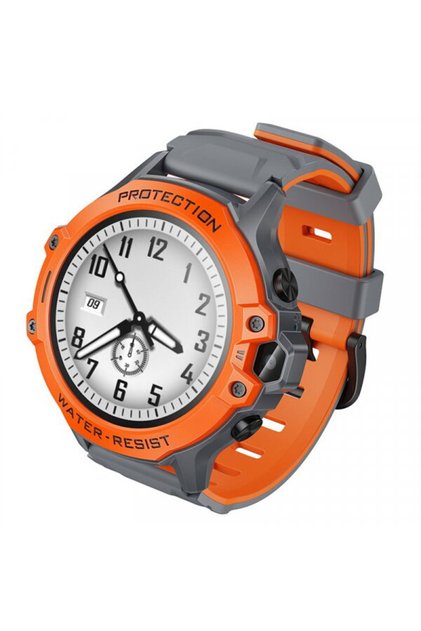 Ceas Inteligent HocoY107, Apeluri video, Localizare GPS,1.28 inch, Portocaliu