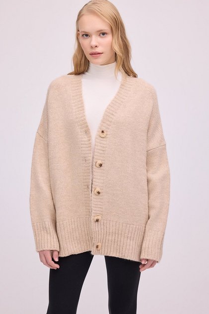 OVERSIZE TRİKO HIRKA