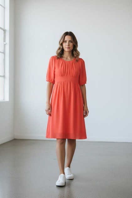 Rochie Sosa Roz aprins