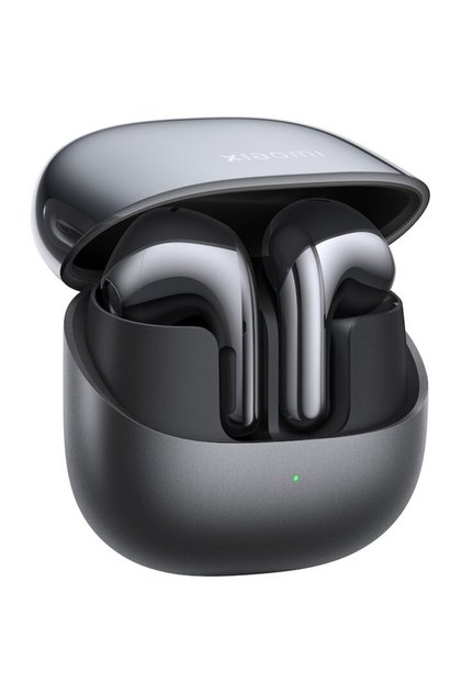 Casti Ενδοωτικά Ακουστικά 5, Ασύρματα, Bluetooth, Υβριδικό ANC, Ήχος χωρίς απώλειες, Μαύρο Γραφίτης