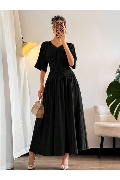 Rochie maxi, negru