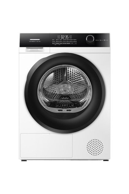 Uscator de rufe cu pompa de caldura HHPD-HMK80IVFC+++, 8 kg, Clasa C, 14 programe, Motor inverter, Control touch, Lumina cuva, Program rapid 30 min, Program baby care, Program lana, Program ec