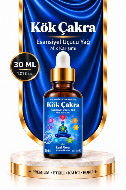 Kök Çakra - Esansiyel Koku Yağları Karışımı - Oda Ve Ortam Kokusu 30 ML