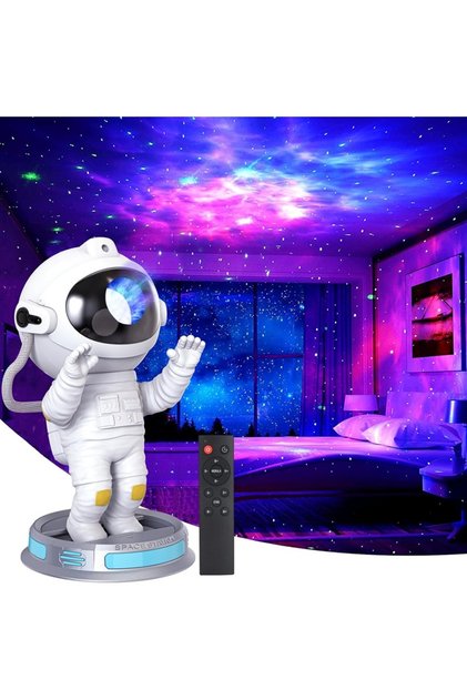 Astronaut 2023 Star Projector Starry Sky Night Light Astronaut Lamp Home Room Decor Decoration Bedr