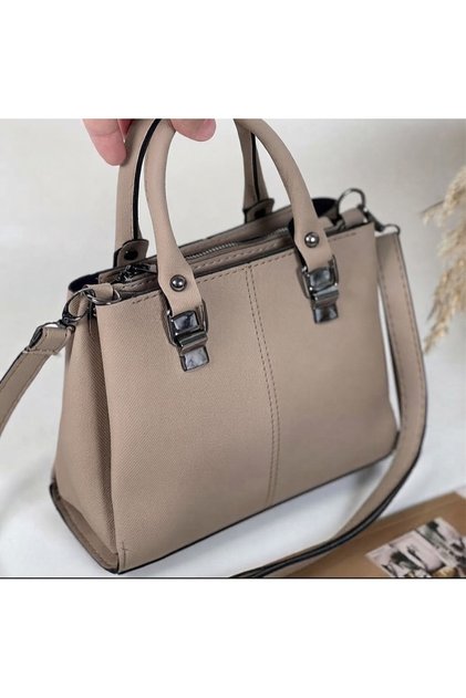 Eta 3 Compartment Lacos Leather Crossbody Shoulder Bag