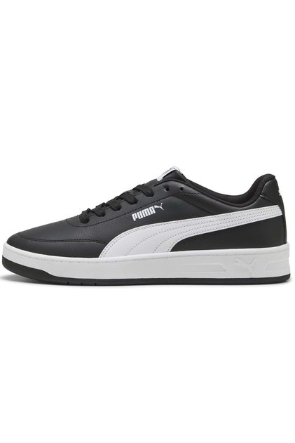 Court Classic Clean 402223 Sneaker Unisex Spor Ayakkabı SİYAH-BEYAZ