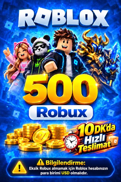 500 Robux