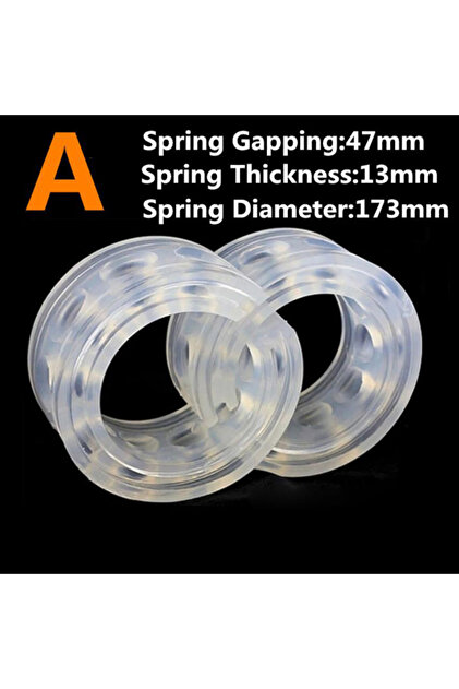 A Type Car Shock Absorber Spring Bumper Cushion Auto Buffer 2PC Universal Urethane Suspension For Ve