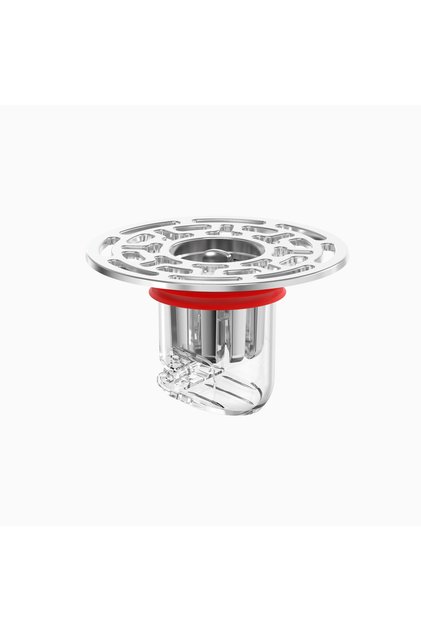 silver Magnetic Self-Closing Odor and Insect Proof Floor Drain Core Deodorant Anti-Odor No Smell Bat
