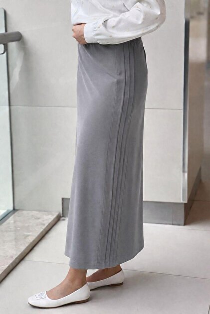 SZ-5461 YANI NERVÜRLÜ ETEK #12-25#