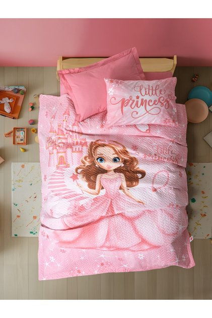 Junior Tek Kişilik Complete Set Gimbiya Pembe