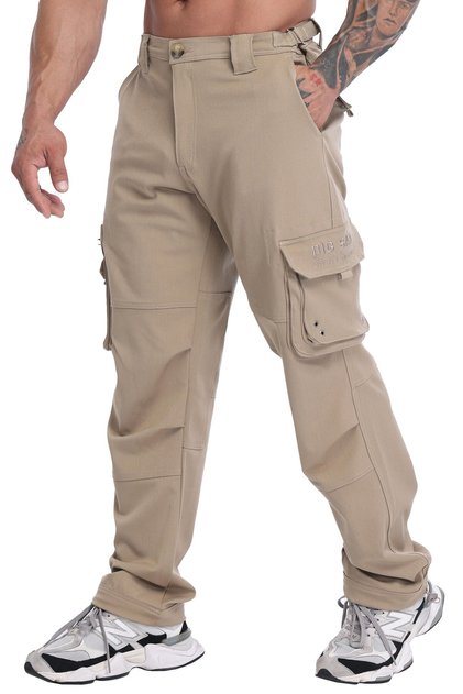 Men's Relaxed Fit Technical Fabric Cargo Pants Pnt1422