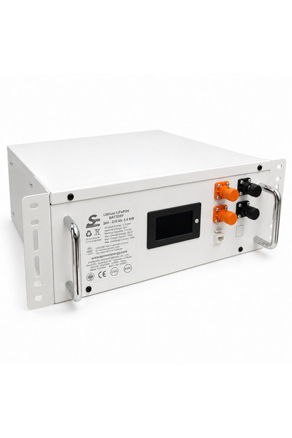 24V 210AH (25.6V) Lityum LiFePO4 Akü Bluetooth