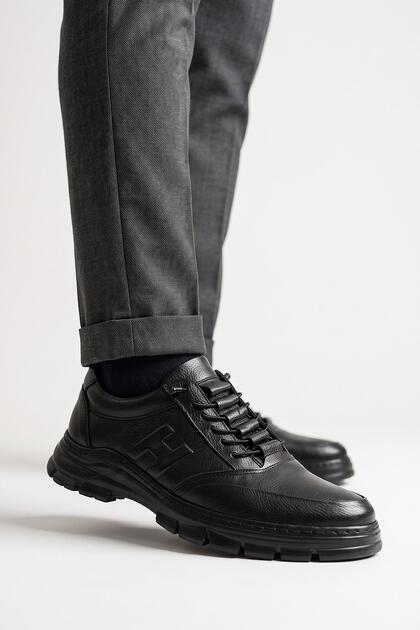 267 Orthopedic Sole Genuine Leather Men's Shoes Winter Men's Shoes Rubber Sole