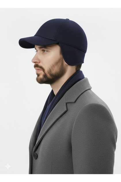 Ear-Flap Baseball Cap - Winter Unisex Ear-Flap Baseball Cap
