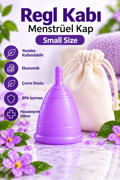 Regl Kabı Menstrual Cup Small Size