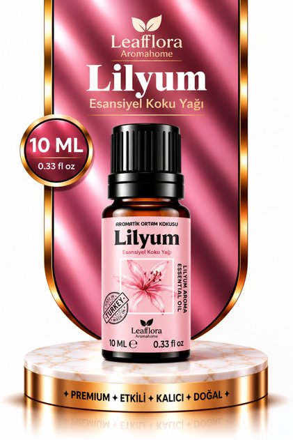 Lilyum - Esansiyel Uçucu Yağ - Aromatik Oda ve Ortam Kokusu 10 ML