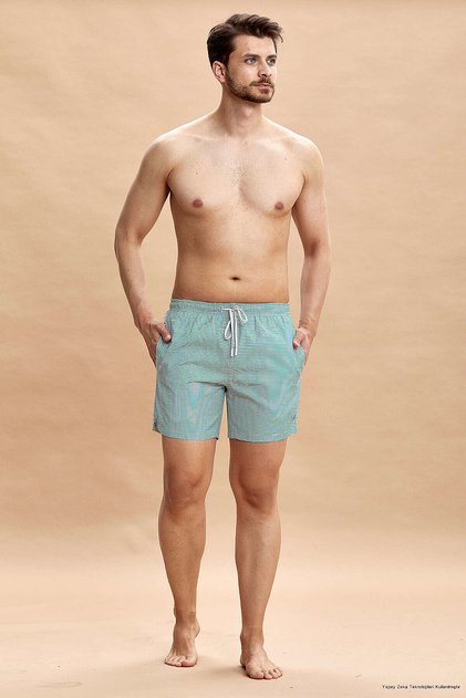 Saualus شورت البحر الأخضر