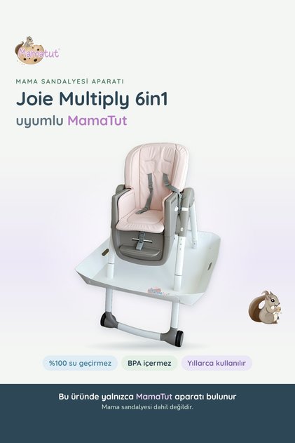 Joie Multiply 6in1 Mama Sandalyesi Uyumlu | Uzun Ömürlü, Su Geçirmez | Sandalye Dahil Değildir