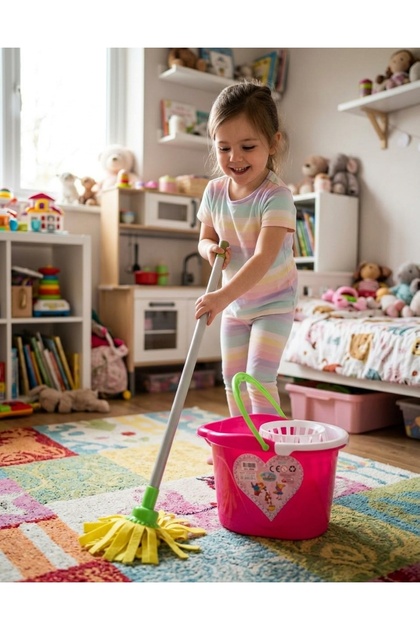 Baby Toys Tek Temizlik Seti Pembe