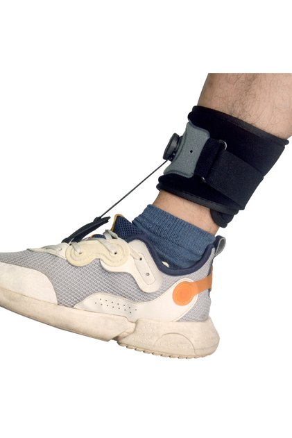 دعامة القدم المتدلية AFO حزام دعم AFOs رافع شلل الأطفال الشلل النصفي السكتة الدماغية مقاس عالمي
