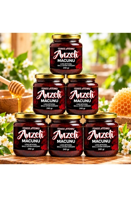 Toros Macunu (A.N.Z.E.L.İ) Lüks Bitkisel Ballı Atom Karışımı 6 X 240 gr