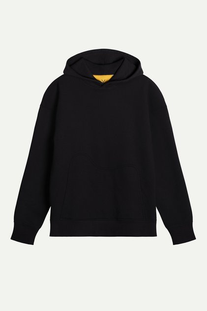 Siyah Unisex Basic Relax Kapşonlu | (Houden - Tar)