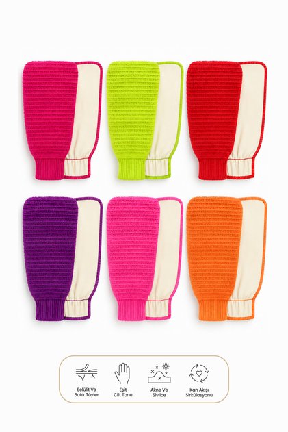Special Premium Soap Dispenser, Double Sided Elastic Shower Bag and Peeling Glove Pink