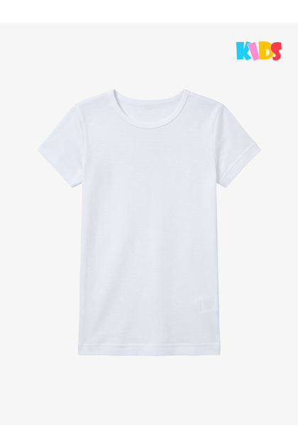 Children's Thermal T-Shirt Level 1 9299 - White