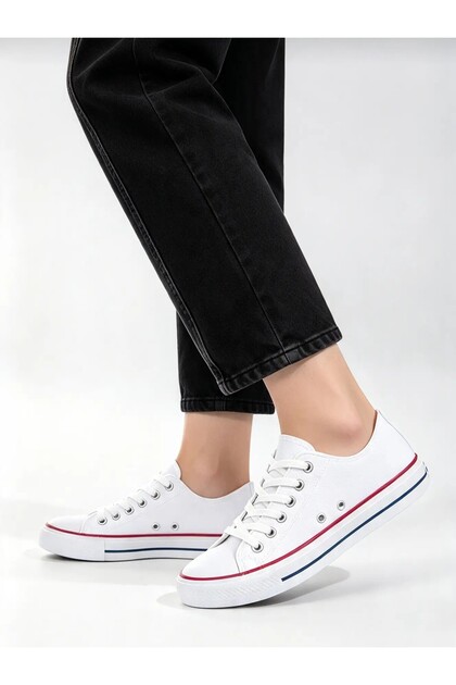 Unisex Convers Keten Sneaker ayakkabı