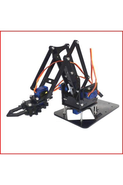 Arduıno Robot Kol Seti (SERVO MOTORLAR DAHİL)
