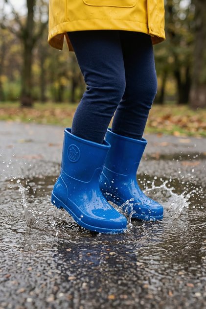 Economical Children's Rain Boots Non-Slip Waterproof Snow Boots