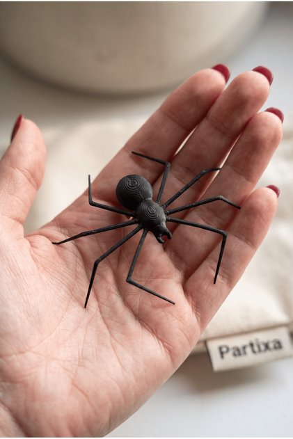 10'lu Mini Örümcek Figürü Seti - Gerçekçi Halloween ve Şaka Dekoru